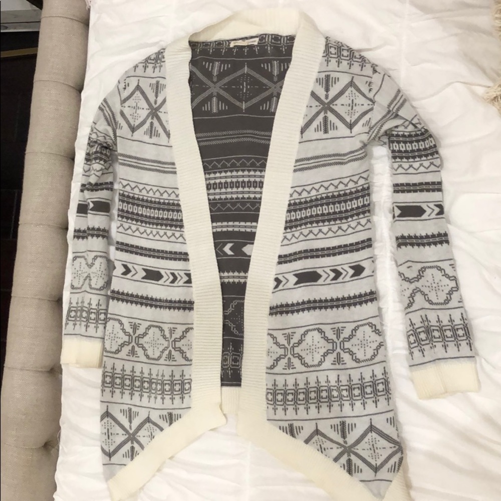 Printed cardigan for girls! USED 2 TIMES!